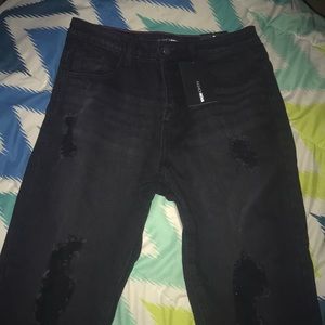 Fashion nova Greyson boyfriend jeans black size 5